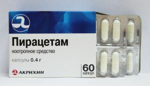 Piracetam i tilfælde af skade