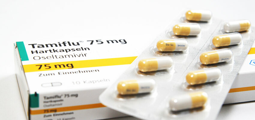 Tamiflu In the form of capsules