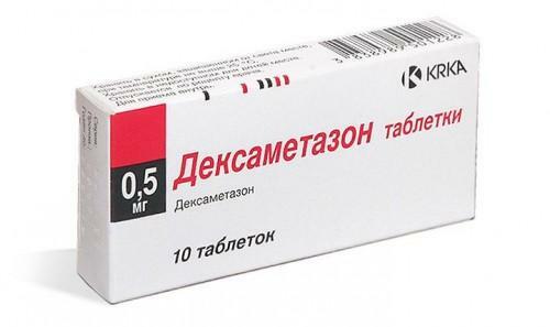 El medicamento Dexamethasone