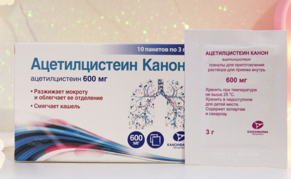 Fluimucil 200 mg bubuk. Instruksi untuk penggunaan