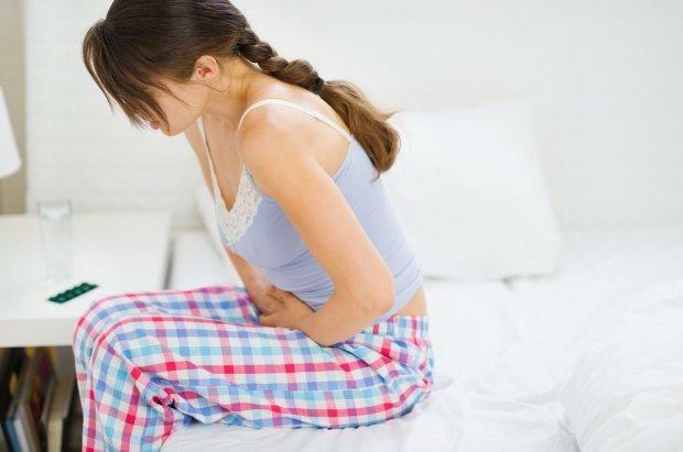 Abdominal smerter kan forekomme i menstruationsperioder