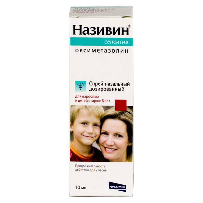 Spray Nazivin för behandling av förkylning under graviditeten