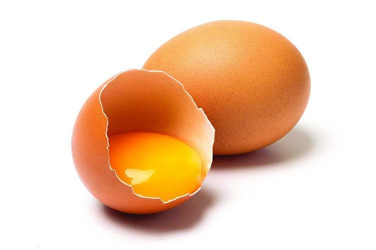 Egg yolks are used to treat a boil