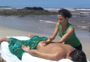 massage avec radiculite