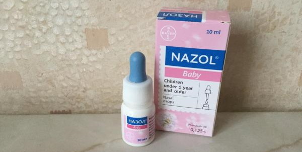 Nazol baby nose drops for children. Instructions, reviews