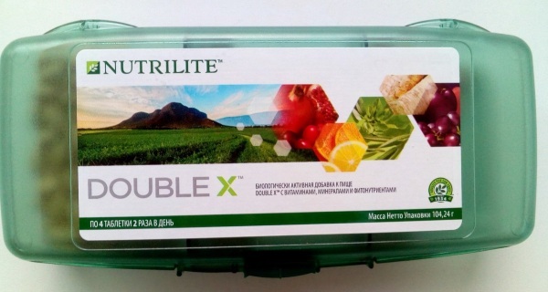 Nutrilite Double-X. Come bere vitamine, prezzo, recensioni