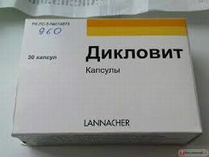 Diklovit tabletės