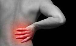 Pain right to the hypochondrium during movement
