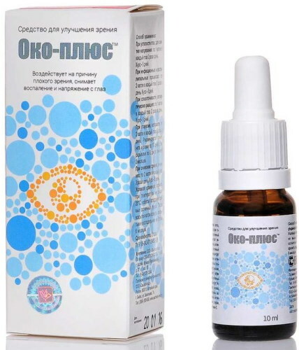 Oko-Plus eye drops. Instructions for use, price, reviews