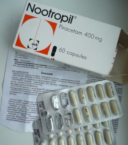 Nootropil (Nootropil) tabletter 400 mg. Pris, brugsanvisning, hvad er det til, anmeldelser