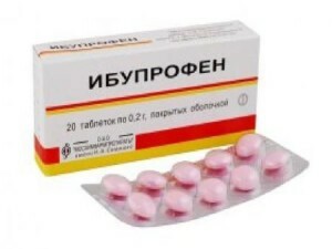 Ibuprofen gyógyszer