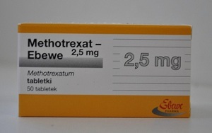 metotrexátu pri reumatoidnej artritíde
