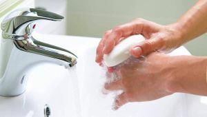 vaske hender