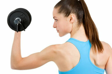 Exercises with dumbbells for women to lose weight at home