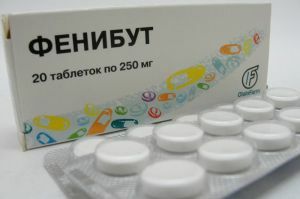 Fenibut-tabletten