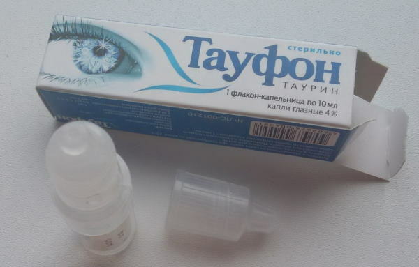 Vitamines oculaires Taufon en comprimés, gouttes. Instructions, avis