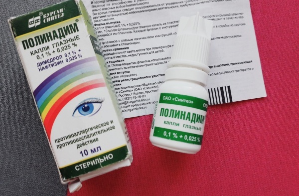 Polynadim (Polynadim) eye drops. Instructions for use, price, reviews
