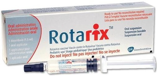 Rotavirus is transmitted from person to person. Incubation period