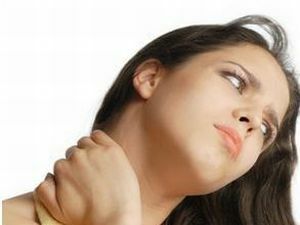 pain in the muscles of the neck