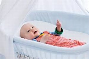 Child in the cradle