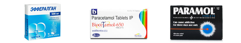 Analogos Paracetamol