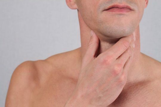 Consequences of removal of thyroid gland in men