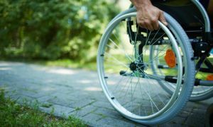 disabilità con paraplegia