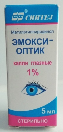 Emoxipine eye drops. Reviews, instructions for use, analogues, price