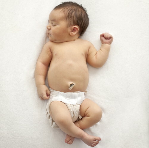 Frøen mave i et barn, nyfødt. Øvelser i rengøring
