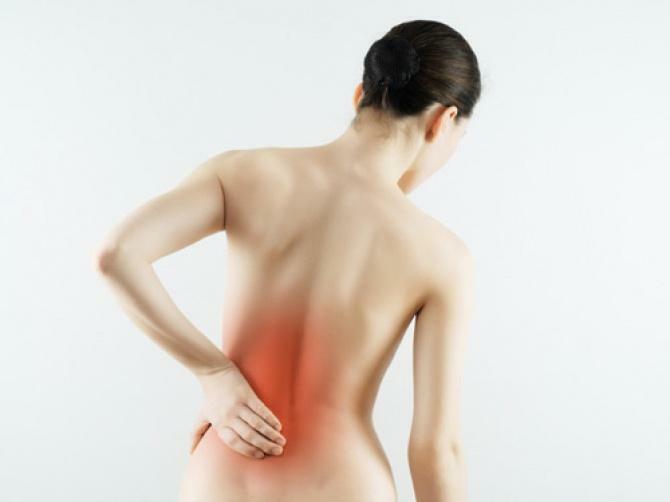 Back pain as a symptom of osteoporosis