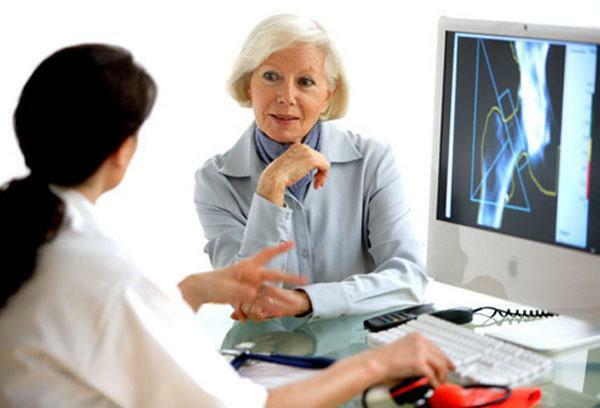 Diffuse osteoporosis in old age
