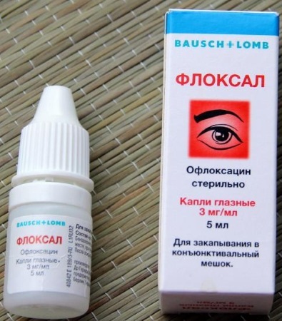 Gotas para los ojos de ofloxacina. Instrucciones de uso, precio, reseñas.