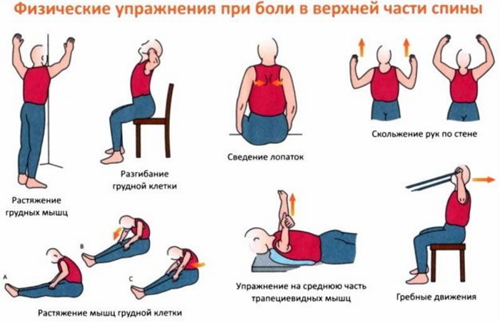 The back burns in the area of ​​the shoulder blades, burning. What could be