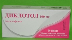 Diclutol tablets