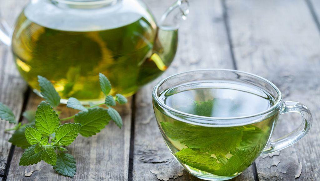 Mint tea with melissa has a pronounced analgesic effect