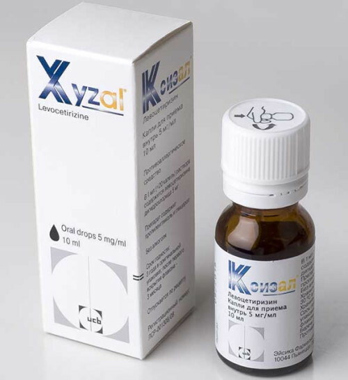 Xyzal drops for children. Instructions, reviews