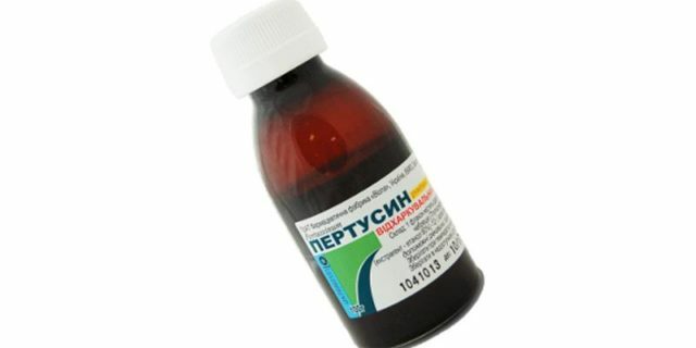 Cough syrup Pertussin