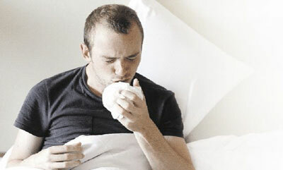 Symptoms and signs of whooping cough in adults