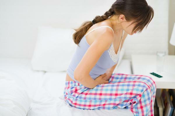 Stress and agitation can cause a delay in menstrual and abdominal pain