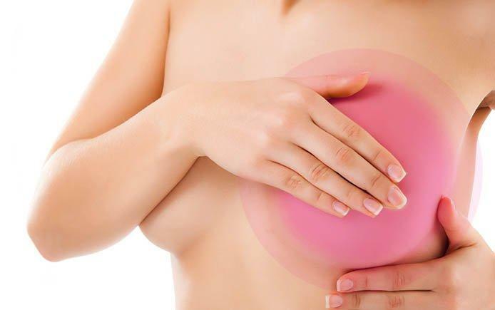 Bröstet skadar under ägglossningen