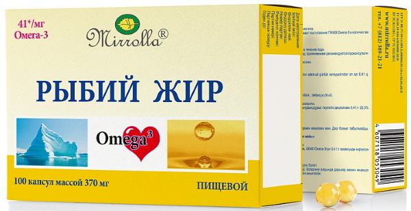 Mirrolla fish oil. Reviews, price, benefits, instructions for use