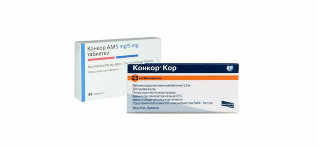 Concor( tabletit 5 mg, 2,5 mg) - käyttöohjeet ja arvioinnit