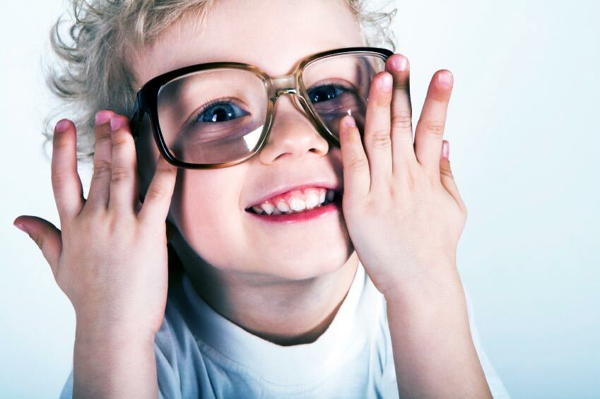 Nearsightedness of the child in 3 years