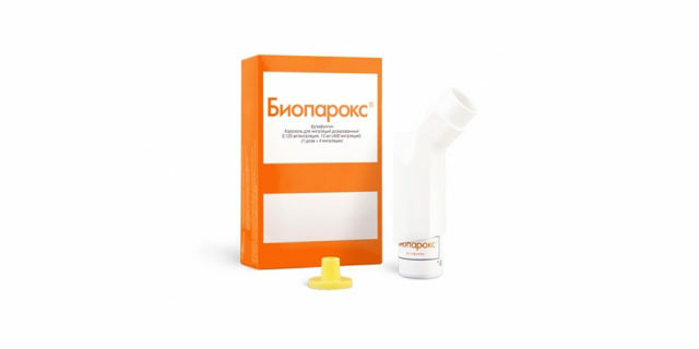 Bioparox Spray - instruksjoner for bruk og omtaler