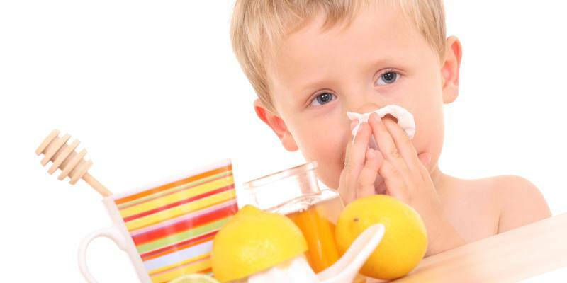 gotas del resfriado común para niños
