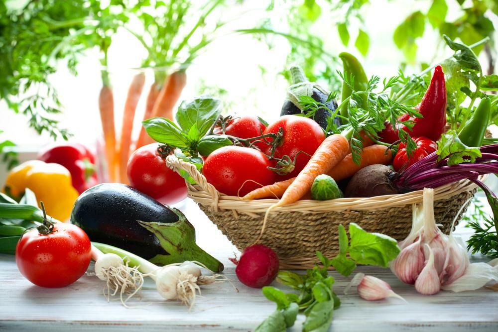 Daržovių su sausa egzema vartojimas bus naudingas odos būklei