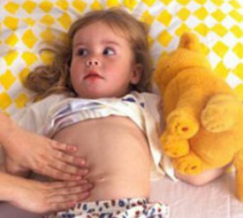 Symptoms of appendicitis in children