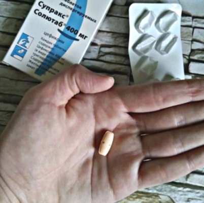 Suprax Solutab 400 mg tabletter. Pris, brugsanvisning, analoger