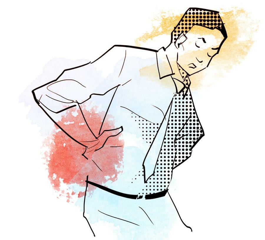 El dolor de espalda puede conducir a la escoliosis
