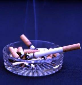 la fumée de cigarette